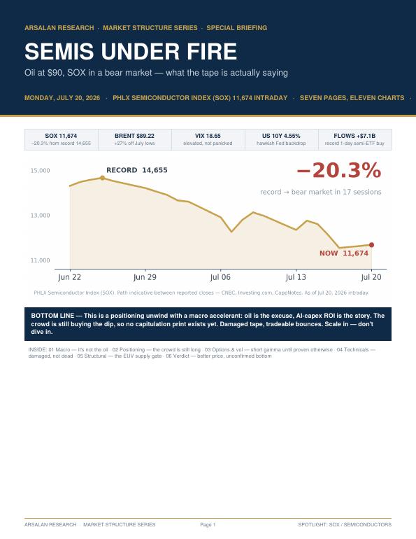 Semis Under Fire chartbook cover